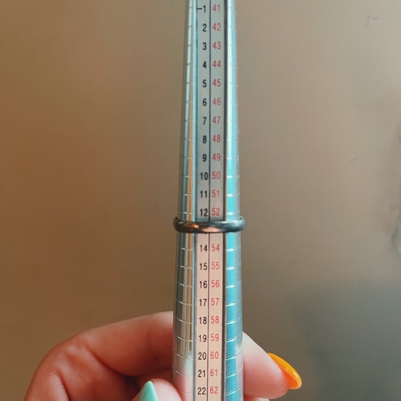 Pink Rhodonite (I believe) metal-sterling silver - Picture 5 of 5